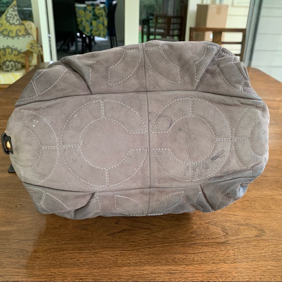 Coach Suede and snakeskin hobo - Picture 3 of 15